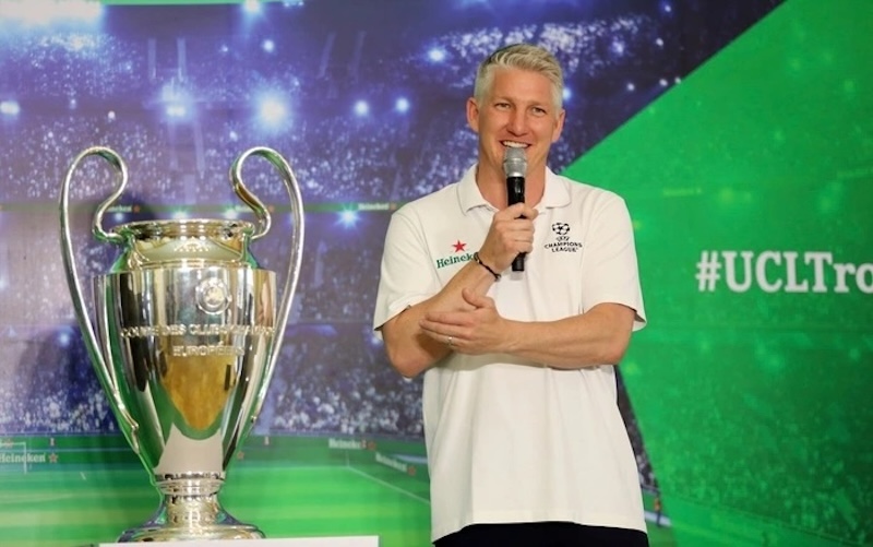 Bastian Schweinsteiger, một trong những huyền thoại bóng đá của Đức