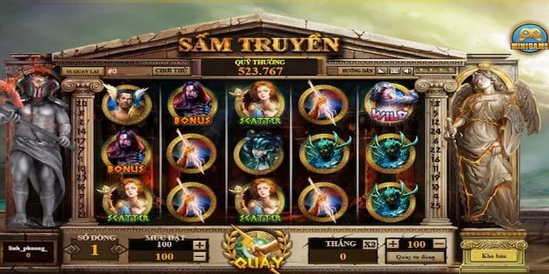 Nổ hũ sấm truyền MMWIN - Game hay, tỷ lệ thắng cược lớn